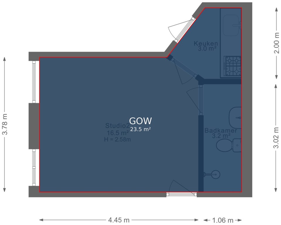mediumsize floorplan